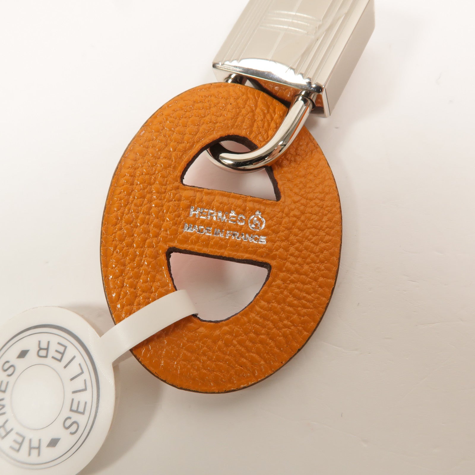 HERMES Chevre皮革Maillons Enchaines Shoe Accessory掛飾