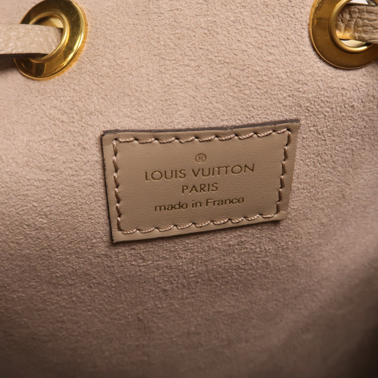 LOUIS VUITTON Monogram Empreinte NeoNoe MM金扣手挽肩背兩用袋