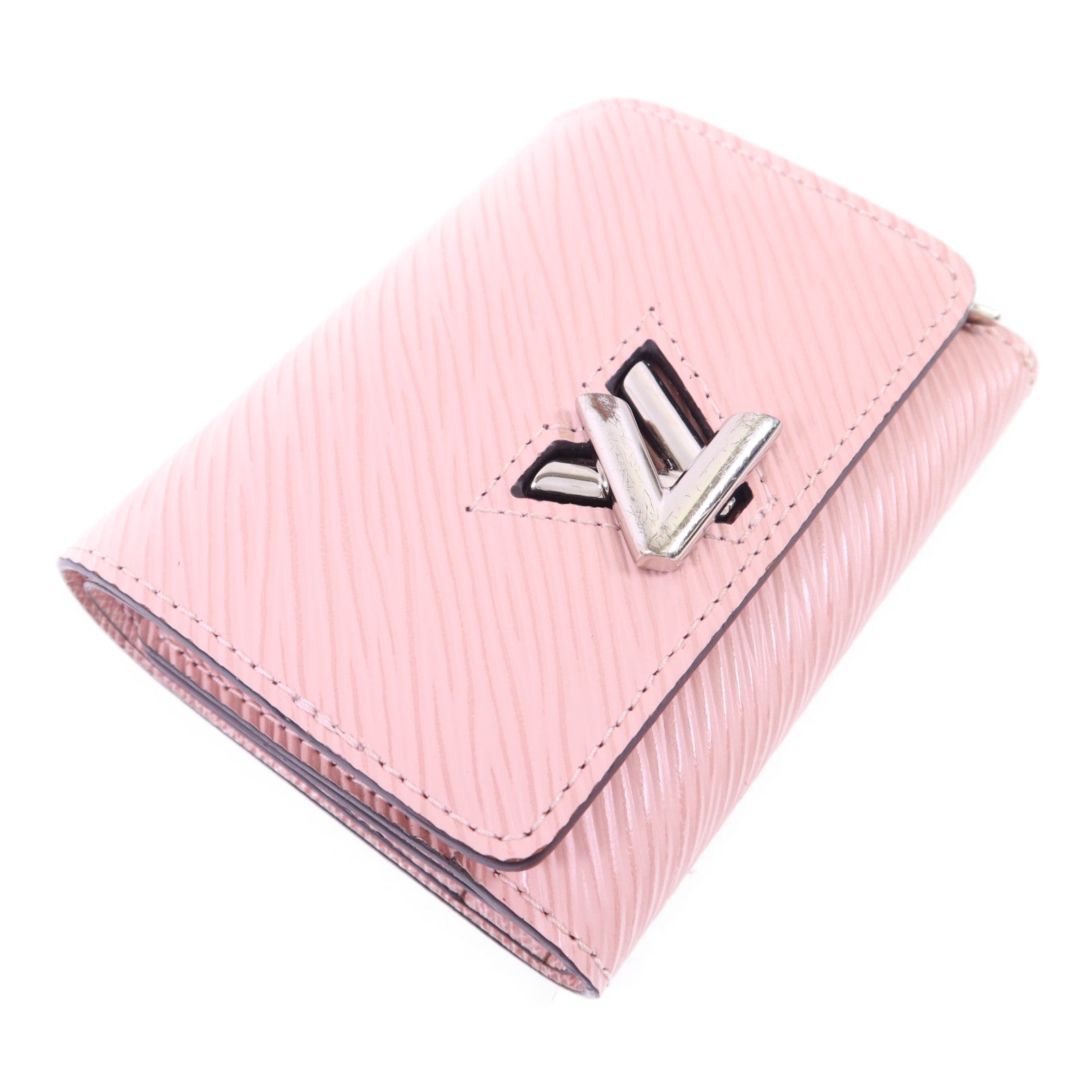 LOUIS VUITTON 【激減優惠】Epi Twist Compact XS Wallet銀扣錢包