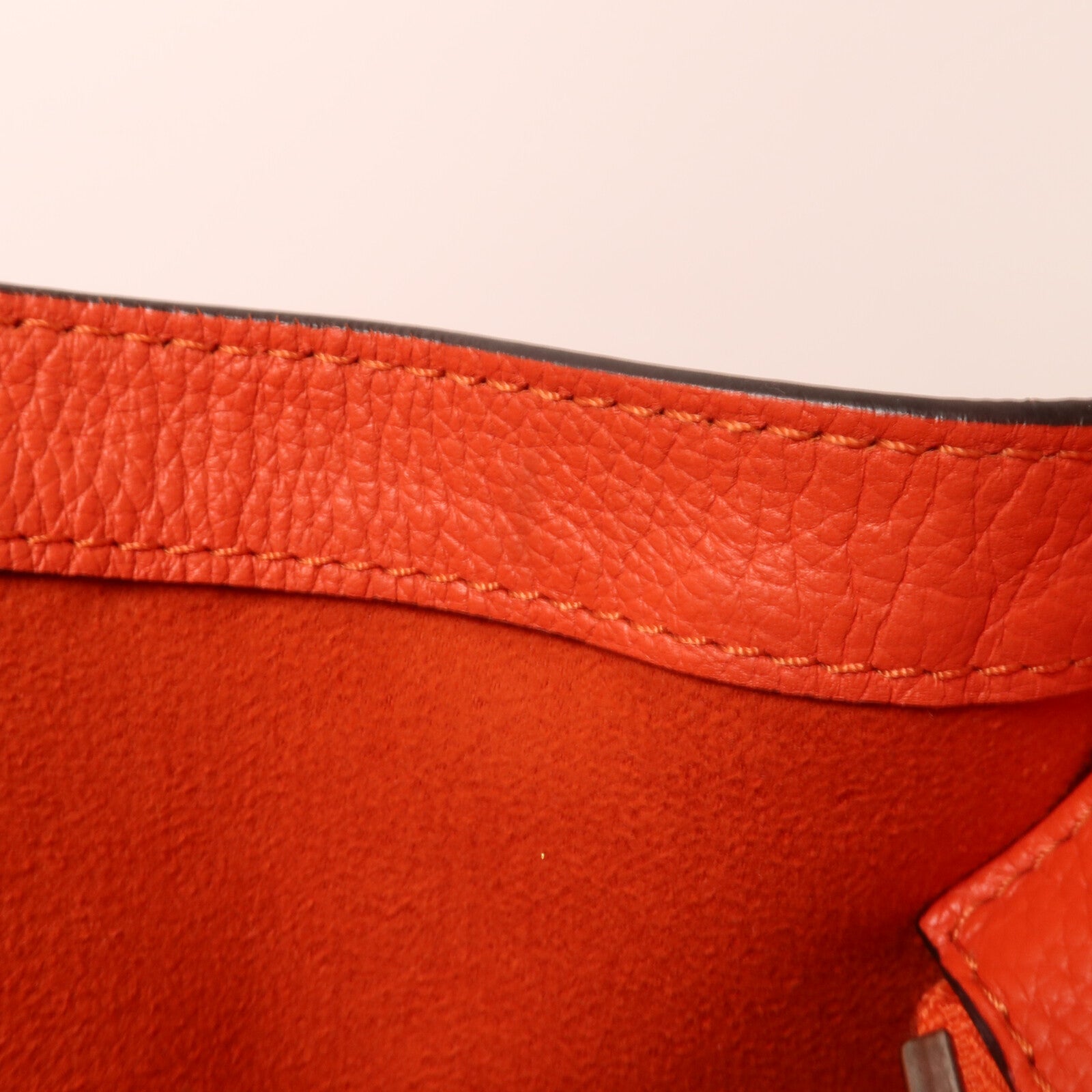 CELINE 牛皮皮革Micro Luggage手挽袋