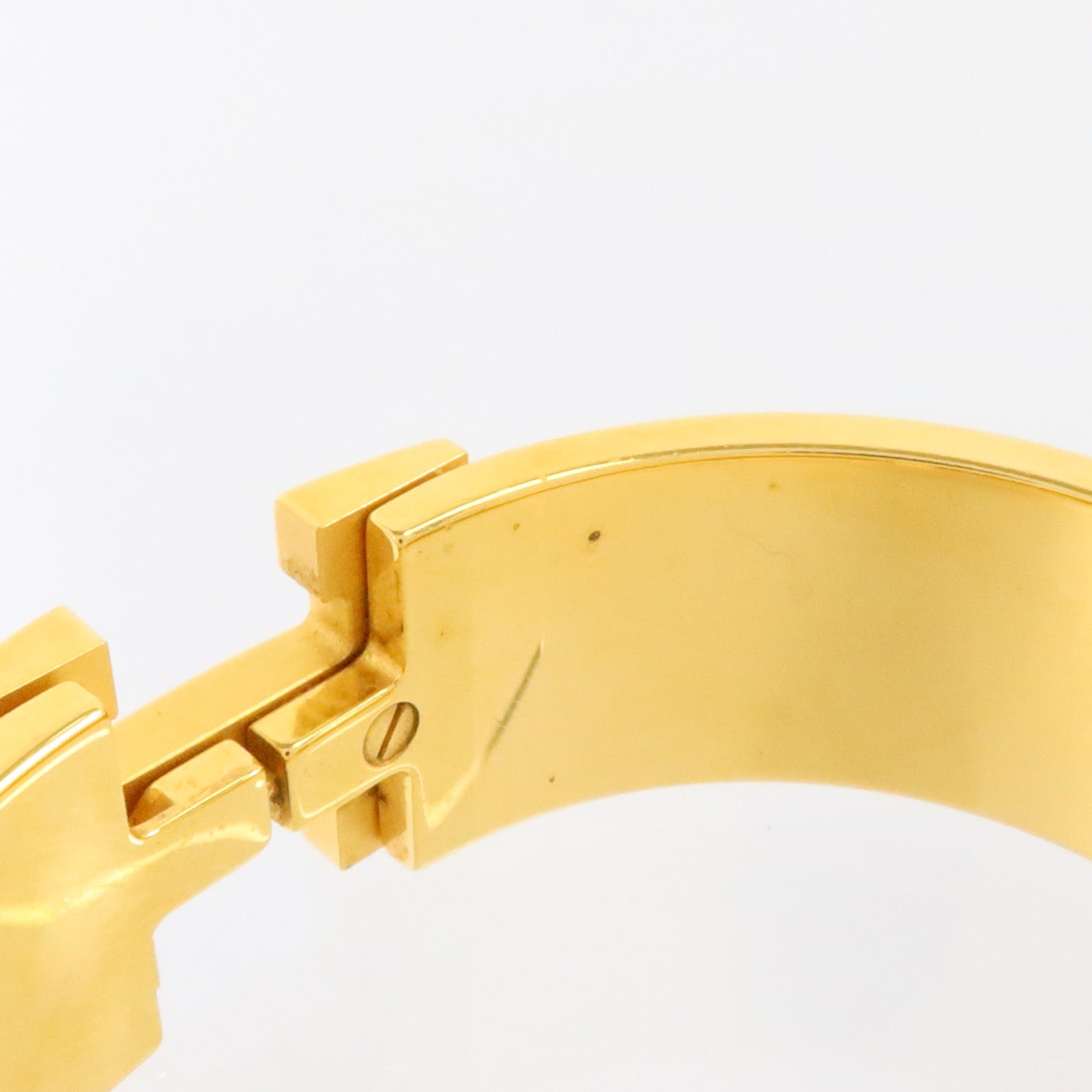 HERMES 金屬/琺瑯Clic-Clac H Bracelet金扣手鏈