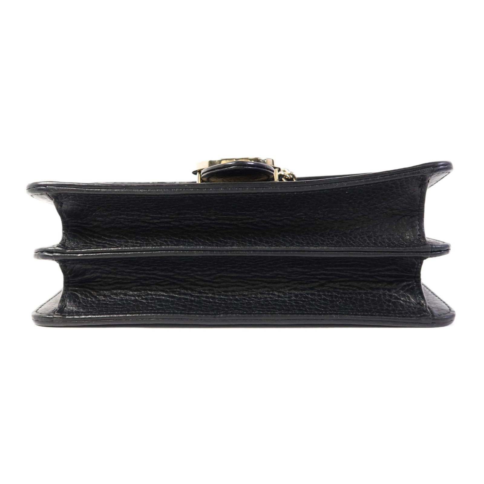 GUCCI 牛皮皮革Interlock金扣肩背袋