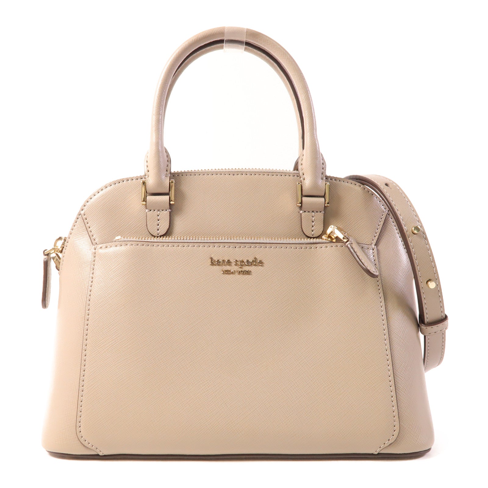 SELECTION 牛皮皮革2 way Shoulder Bag金扣肩背袋