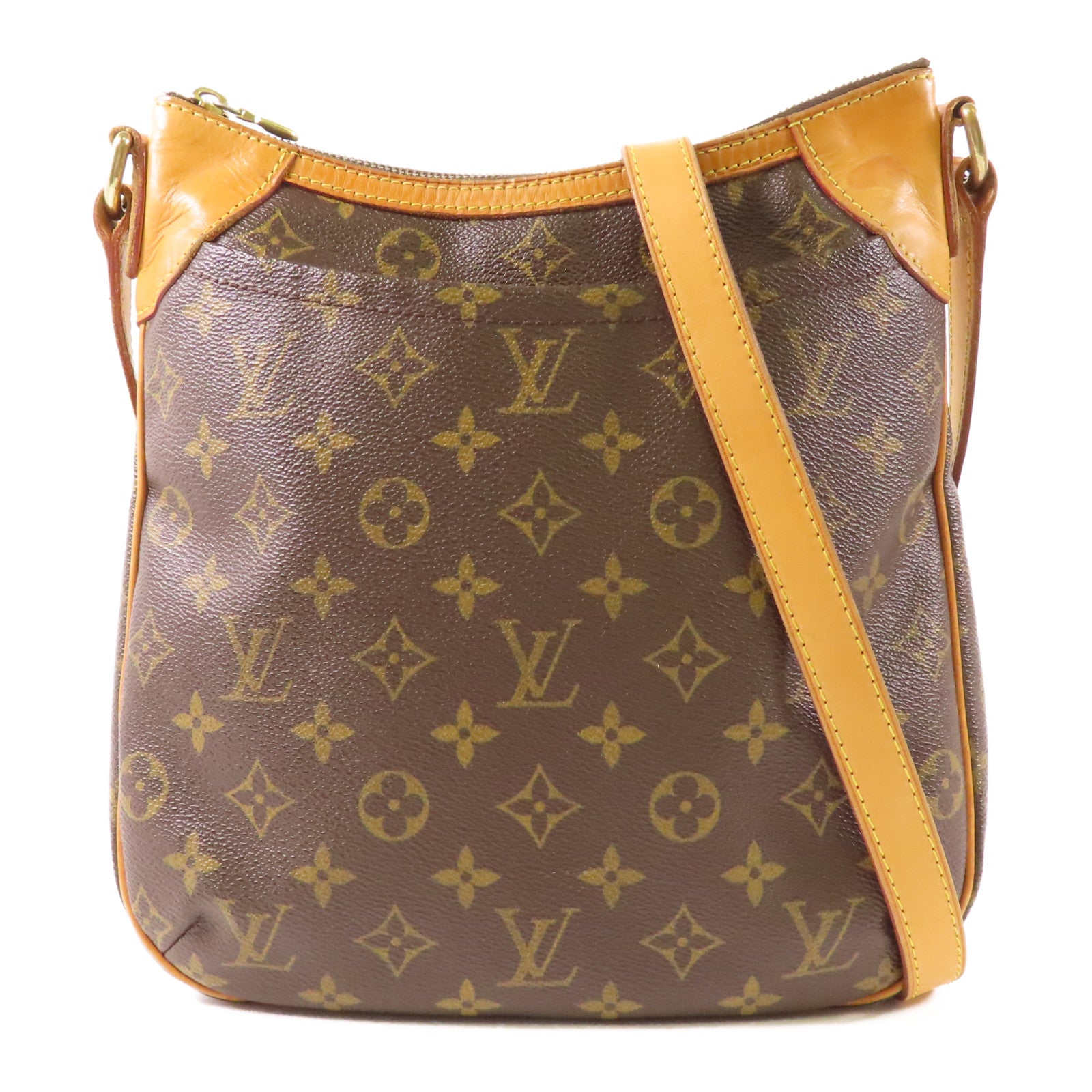 LOUIS VUITTON Monogram Odeon PM金扣肩背袋
