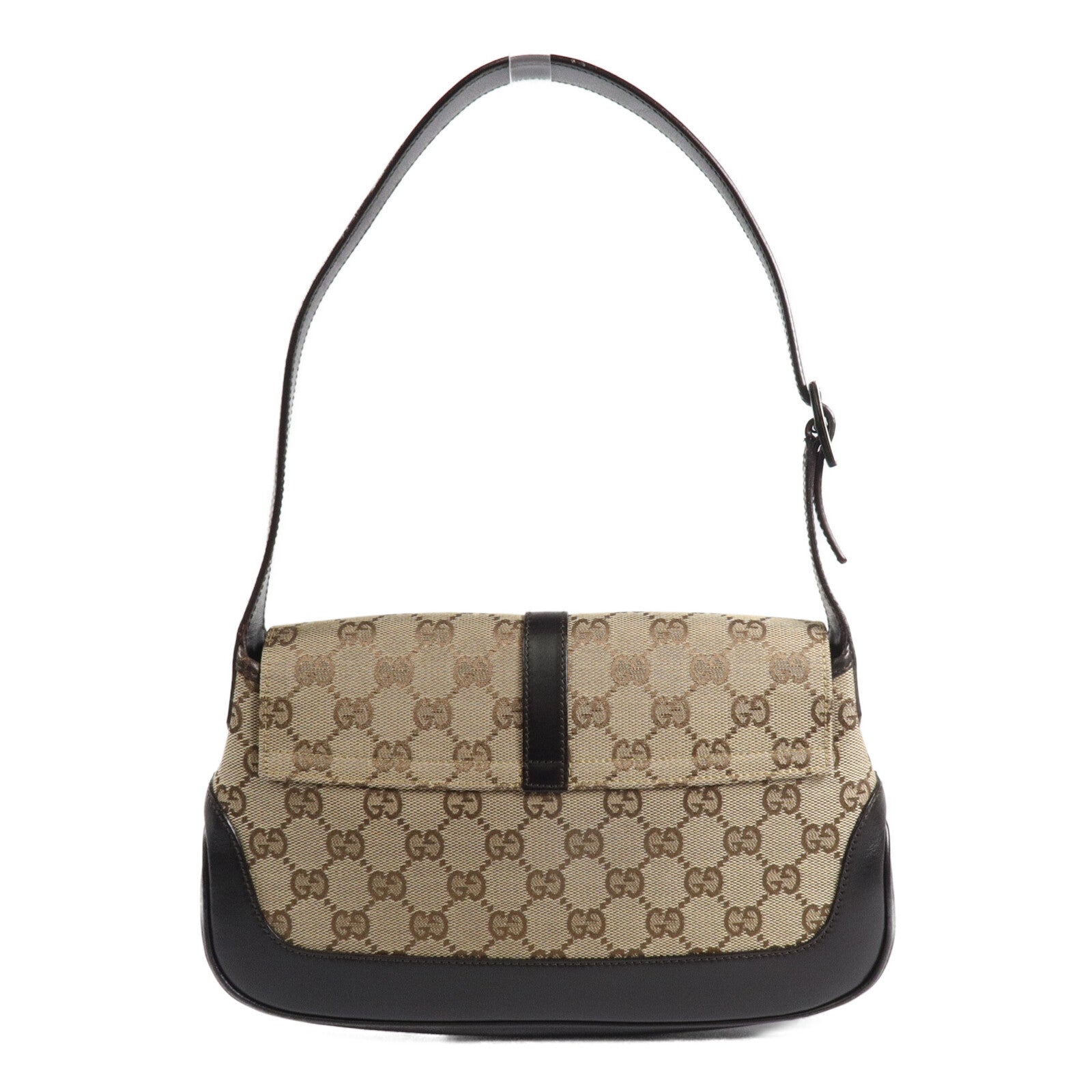 GUCCI 帆布/皮革Shoulder Bag肩背袋