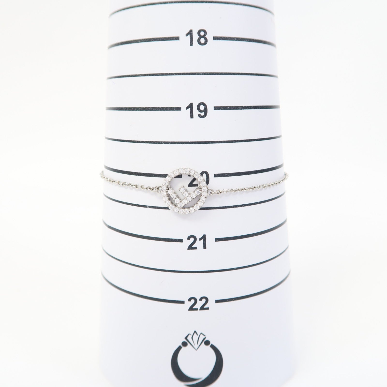 FENDI 金屬Bracelet手鏈銀色