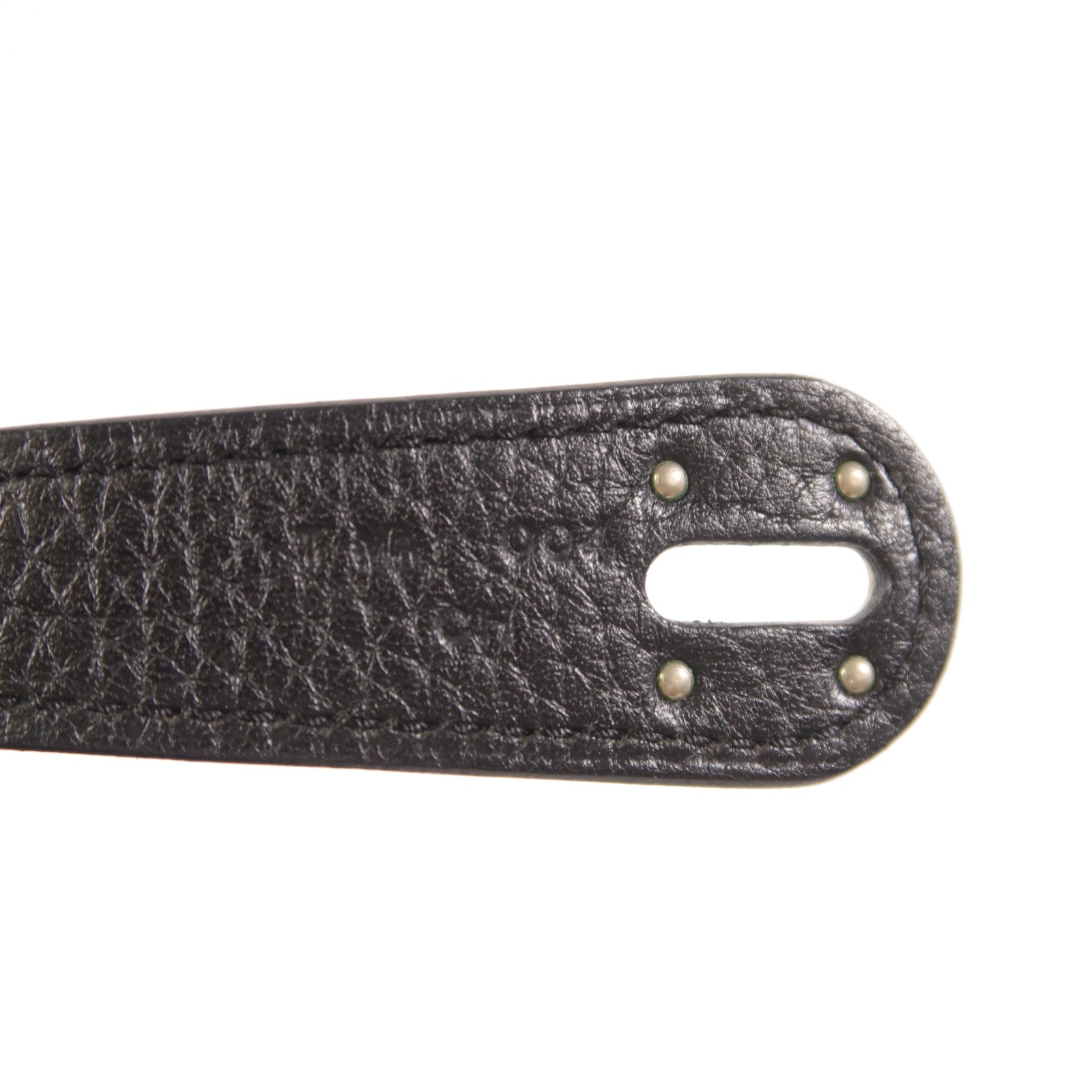 HERMES Clemence皮革Lindy 34銀扣手挽肩背兩用袋Black