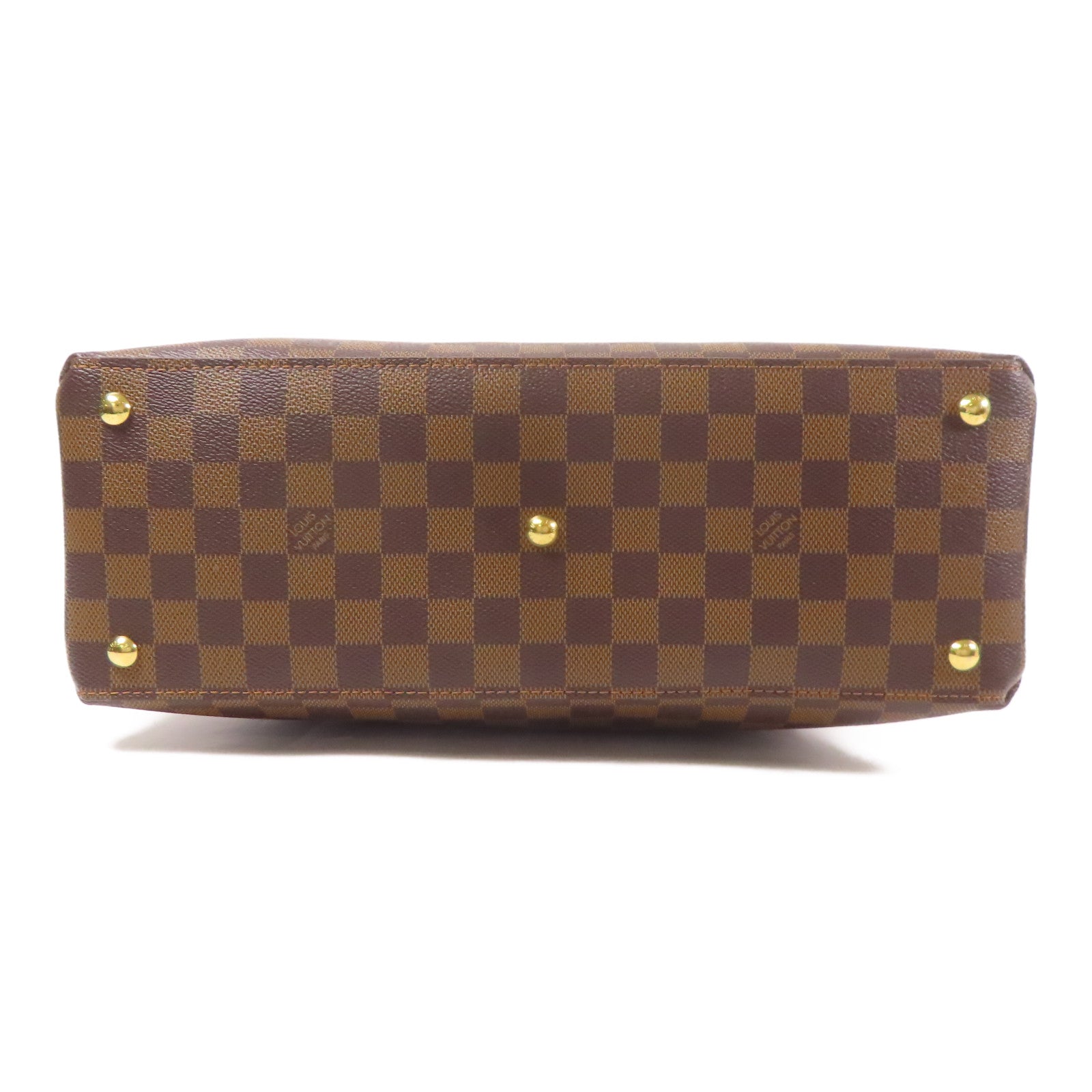 LOUIS VUITTON LV GHW Rivierside 2way Shoulder Bag M40052 Damier Brown/Red