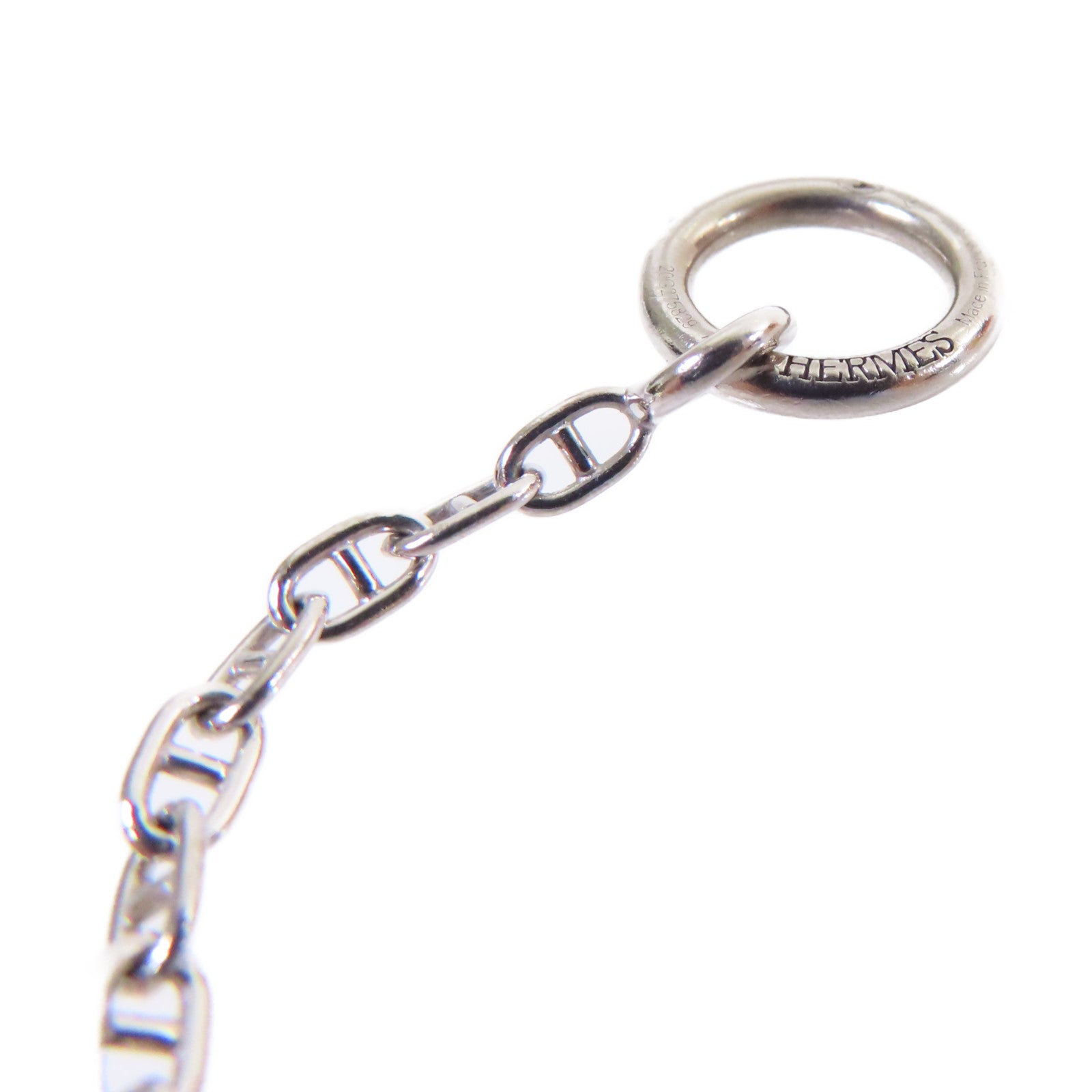 HERMES 18K白金/鑽石Farandole Diamond Bracelet銀扣手鏈