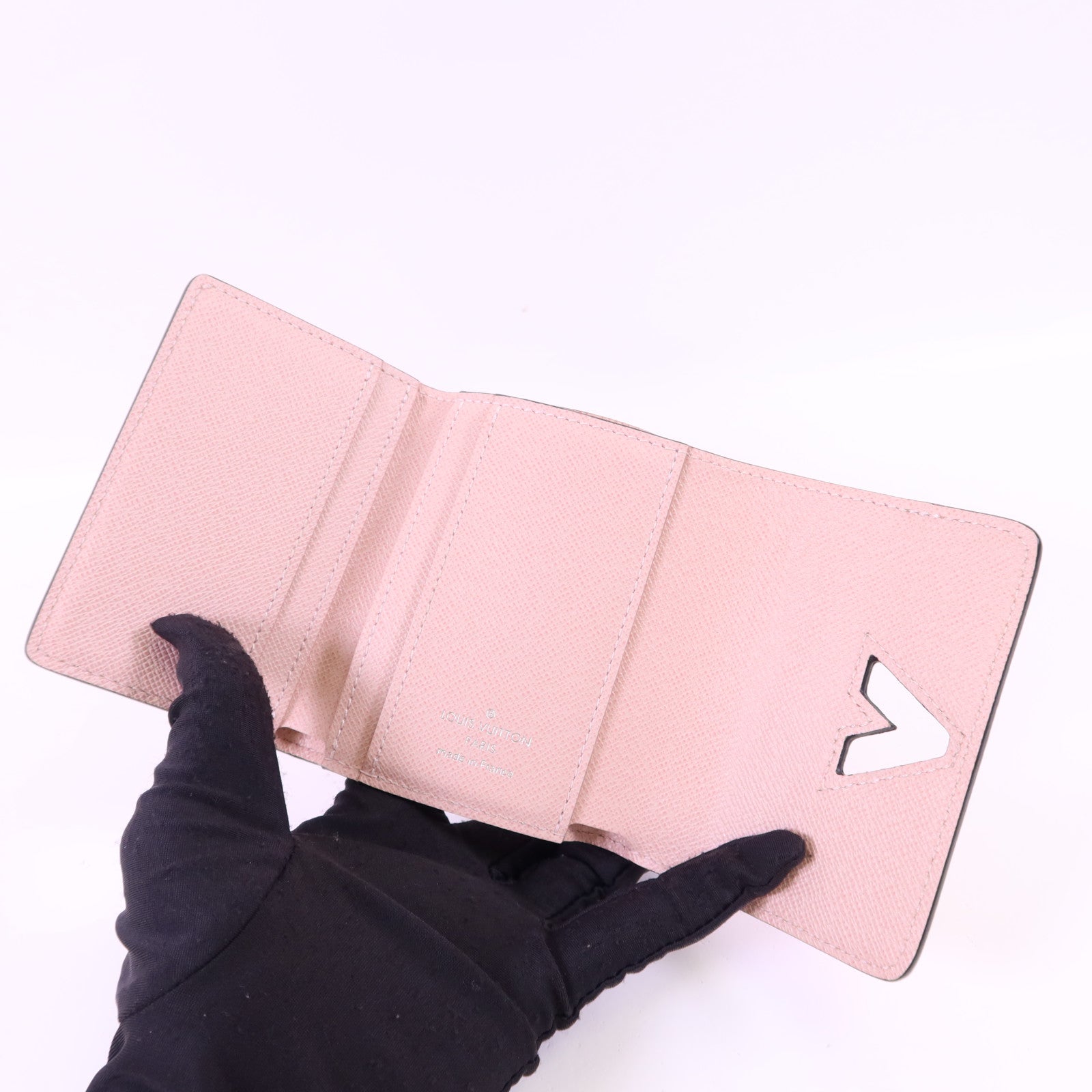 LOUIS VUITTON 【激減優惠】Epi Twist Compact XS Wallet銀扣錢包