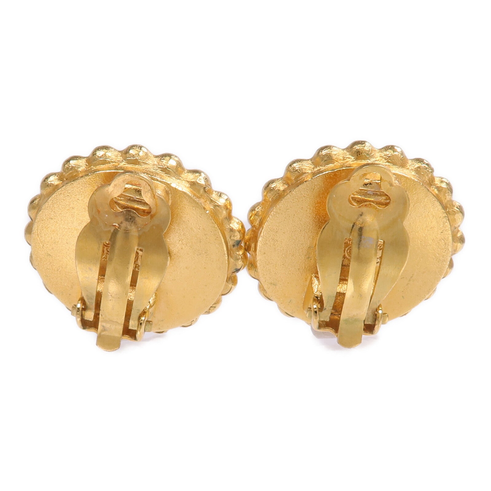 CHANEL 金屬Earrings金扣耳環