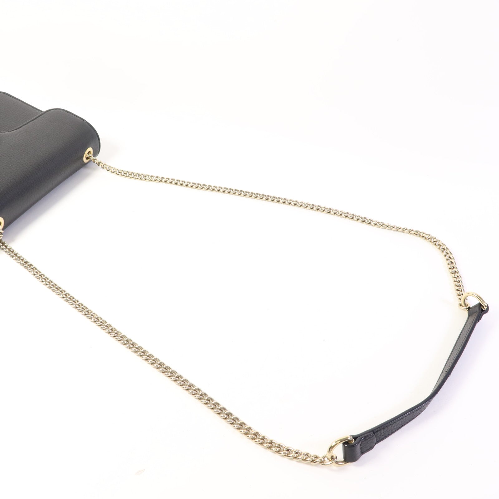 GUCCI 牛皮皮革Interlock金扣肩背袋