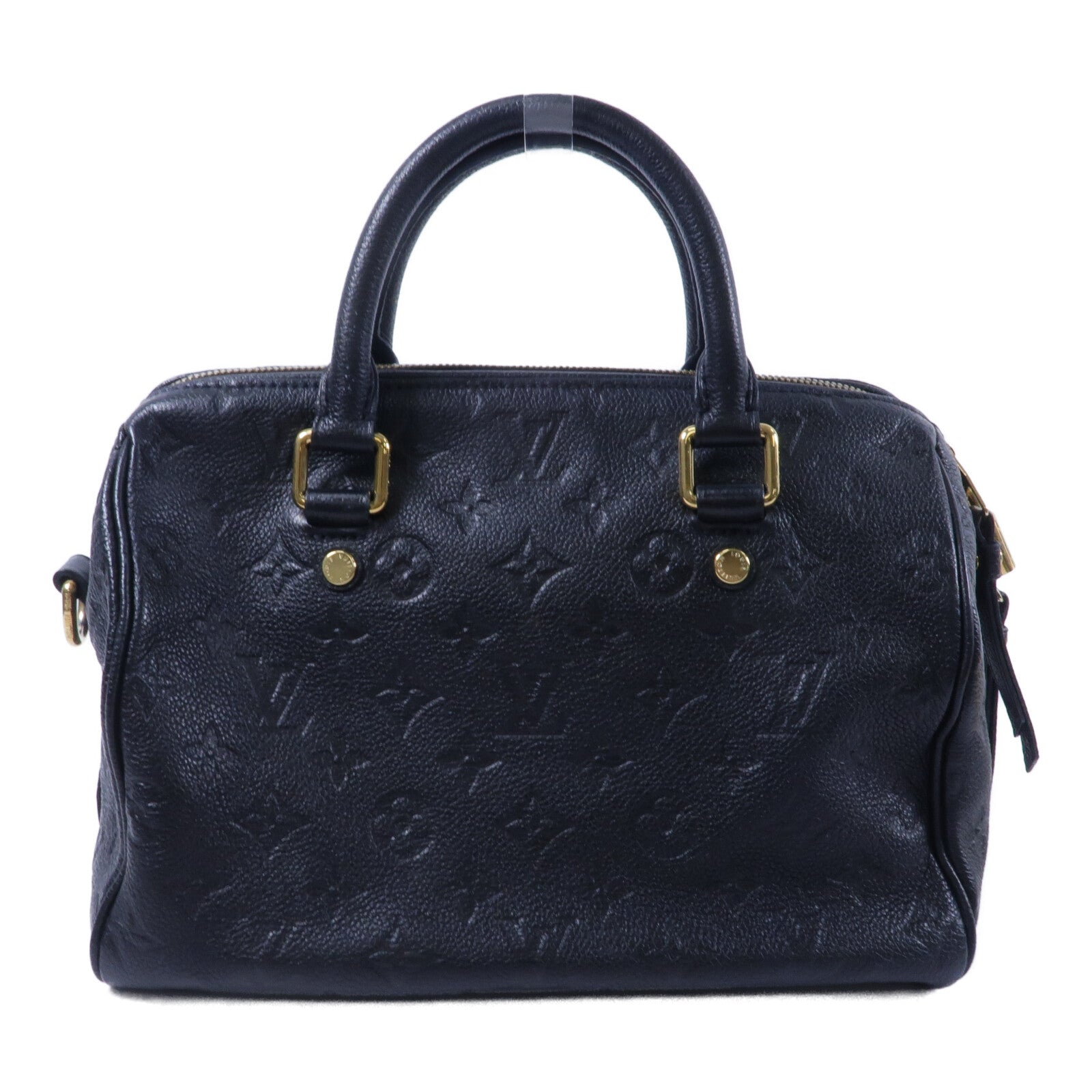 LOUIS VUITTON Monogram Empreinte Speedy Bandouliere 25手挽肩背兩用袋
