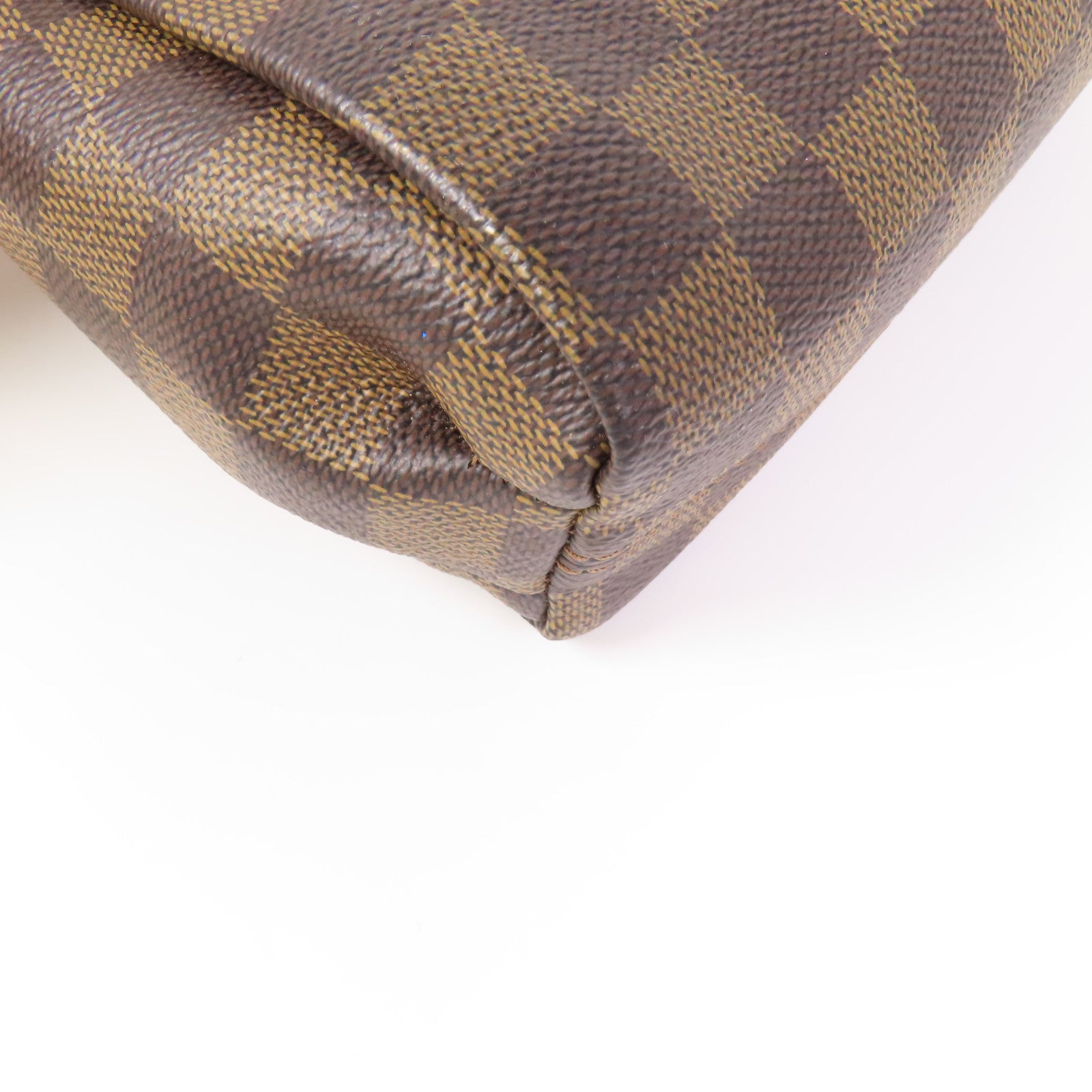 LOUIS VUITTON Damier Croisette金扣手挽肩背兩用袋