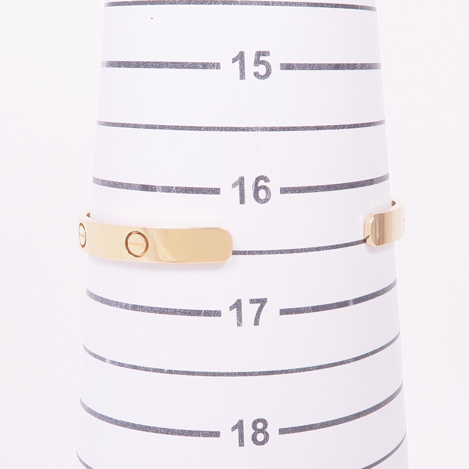 CARTIER 18K黃金Open Love Bracelet手鐲Cartier#18