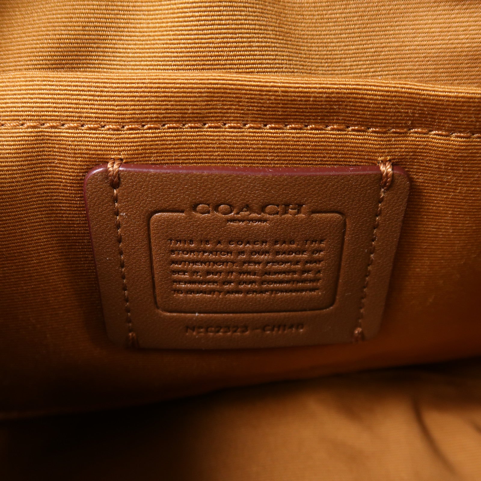 COACH 牛仔布Sydney Satchel金扣手挽肩背兩用袋