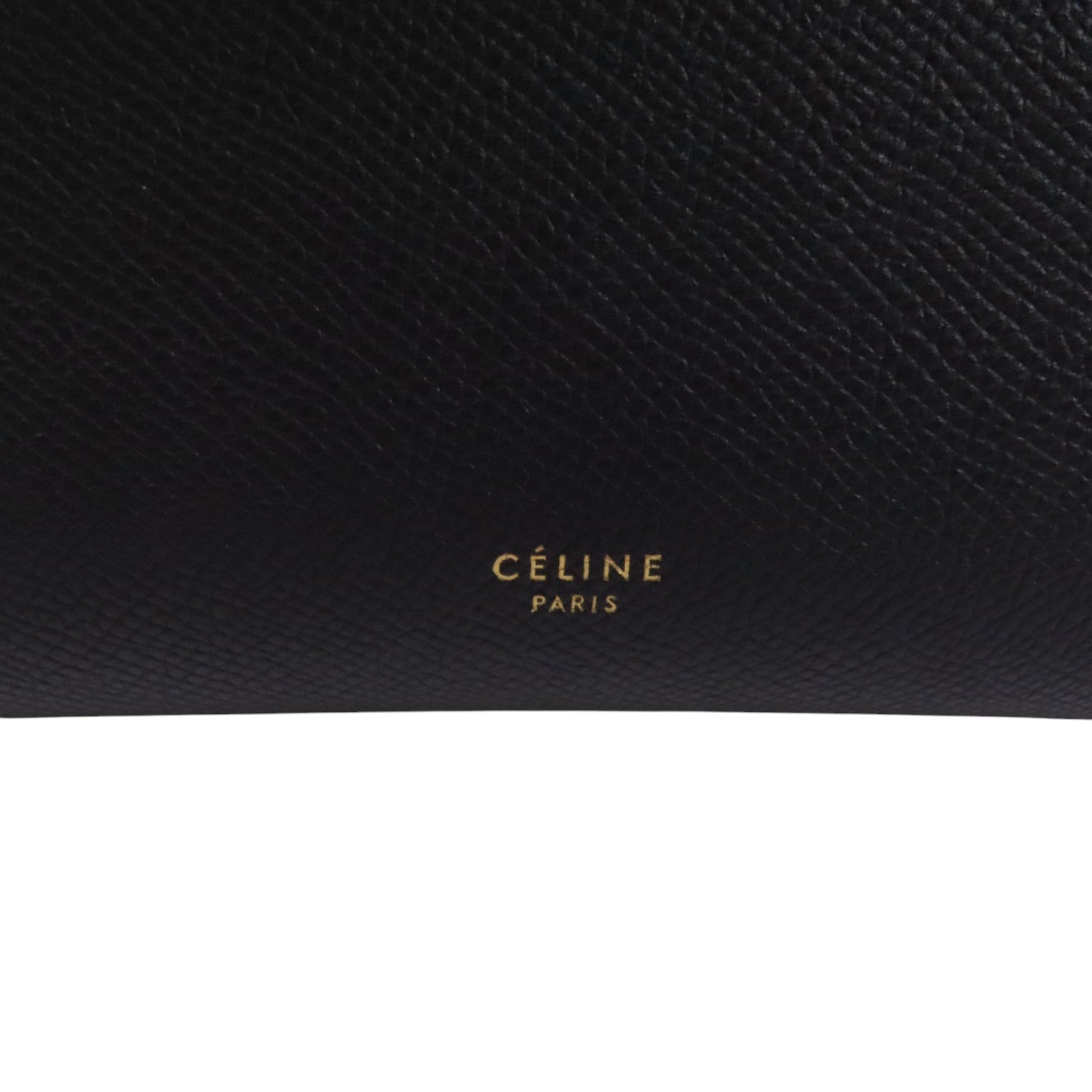CELINE 牛皮皮革Mini Belt Bag金扣手挽肩背兩用袋