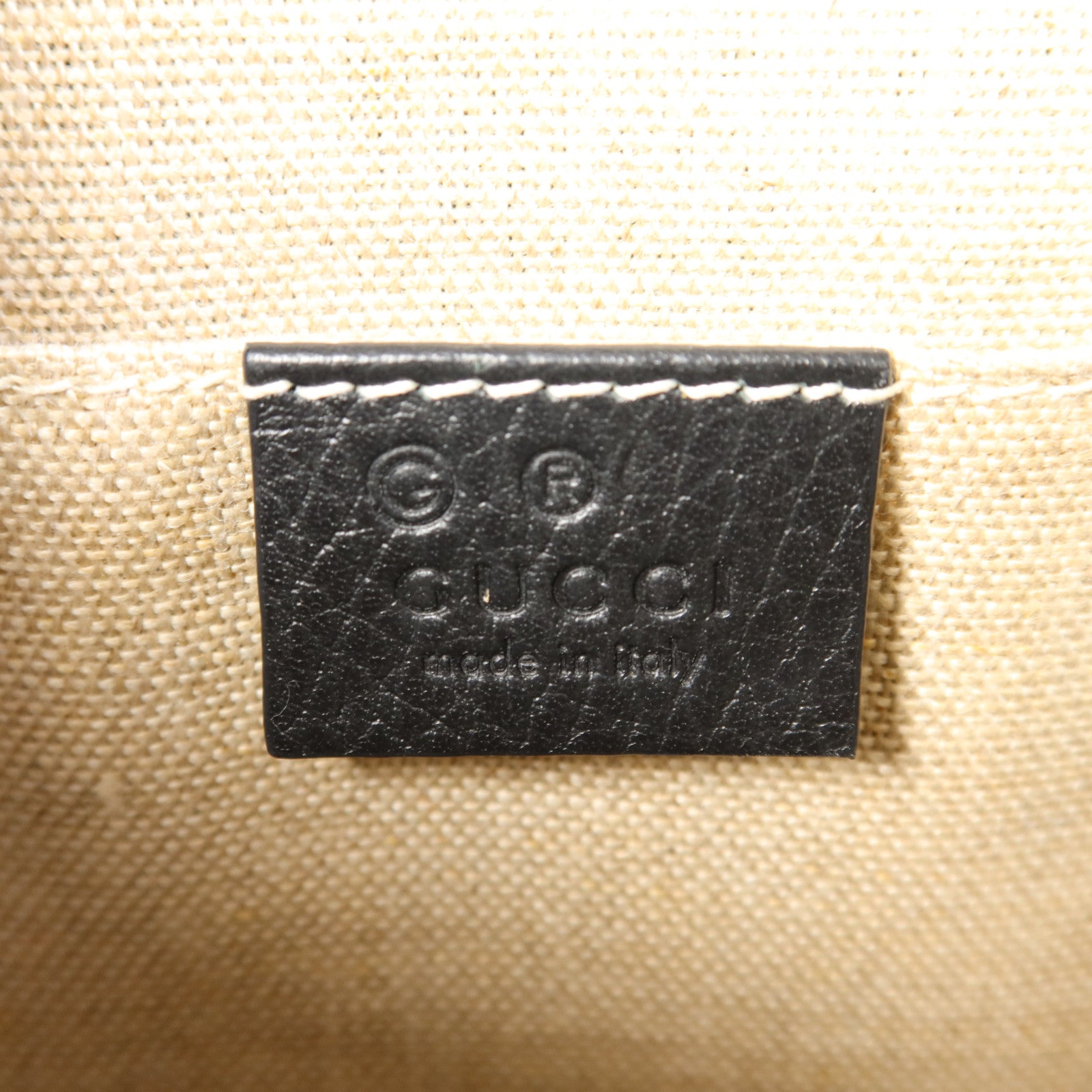 GUCCI 牛皮皮革Interlock金扣肩背袋