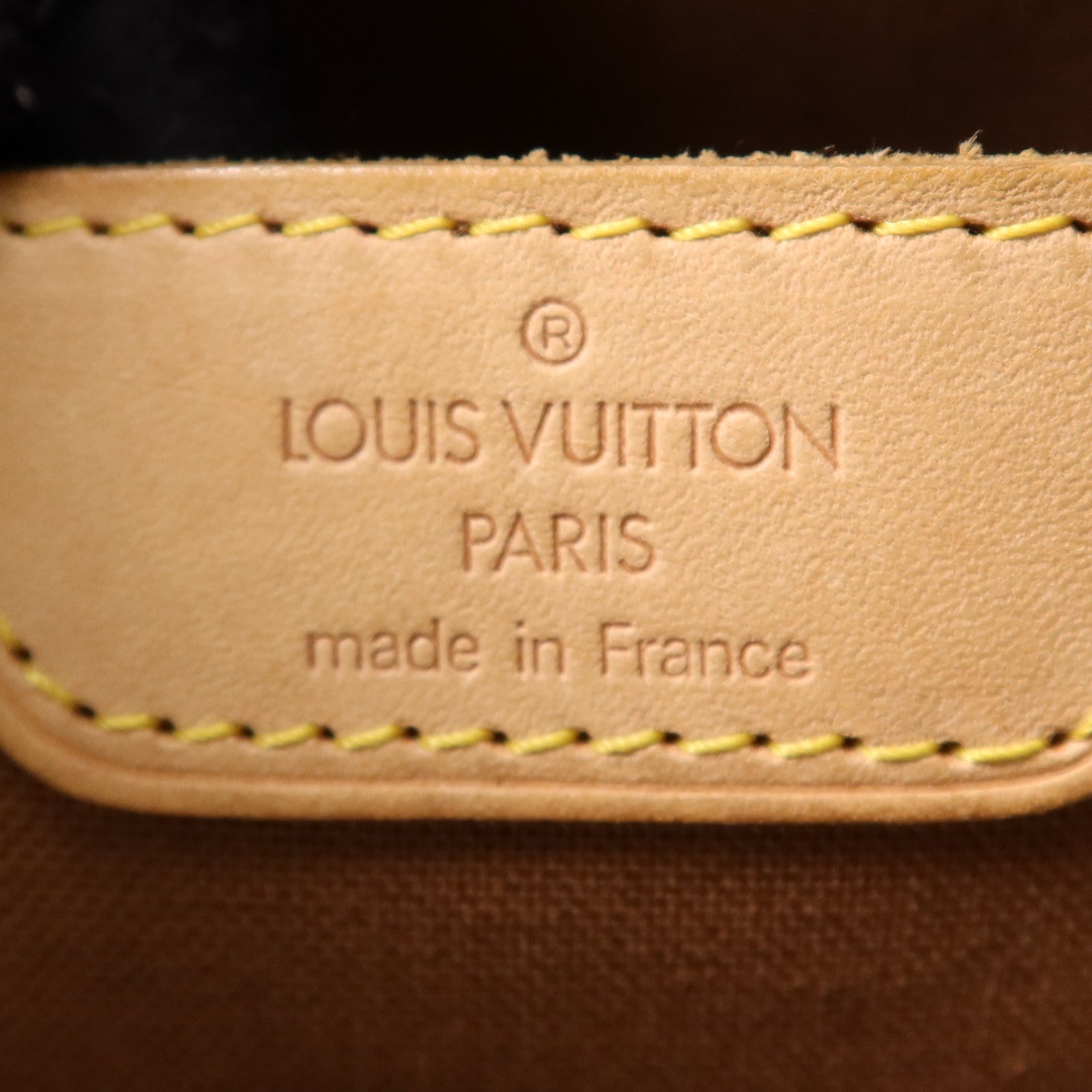 LOUIS VUITTON Monogram Cabas Mezzo金扣肩背袋