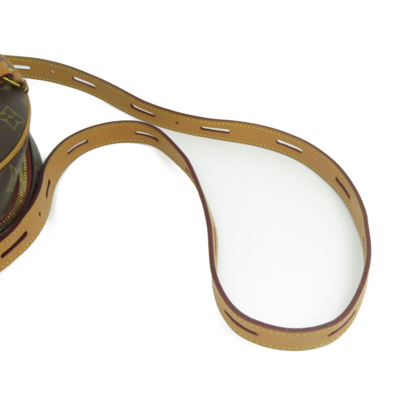 LOUIS VUITTON 【激減優惠】Monogram Boite Chapeau Souple MM金扣肩背袋啡色