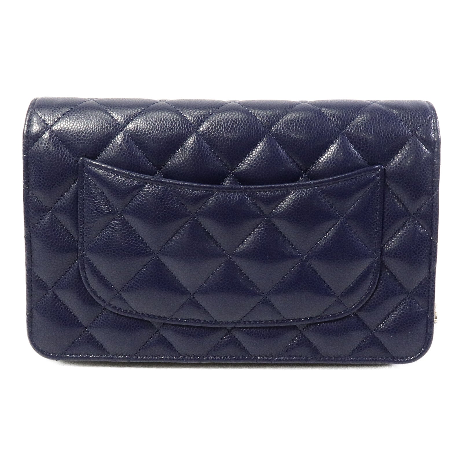 CHANEL 牛皮皮革WOC Wallet On Chain鏈帶肩背袋