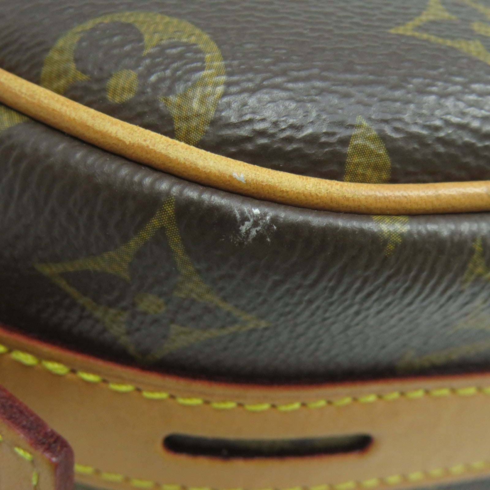 LOUIS VUITTON 【激減優惠】Monogram Boite Chapeau Souple MM金扣肩背袋啡色