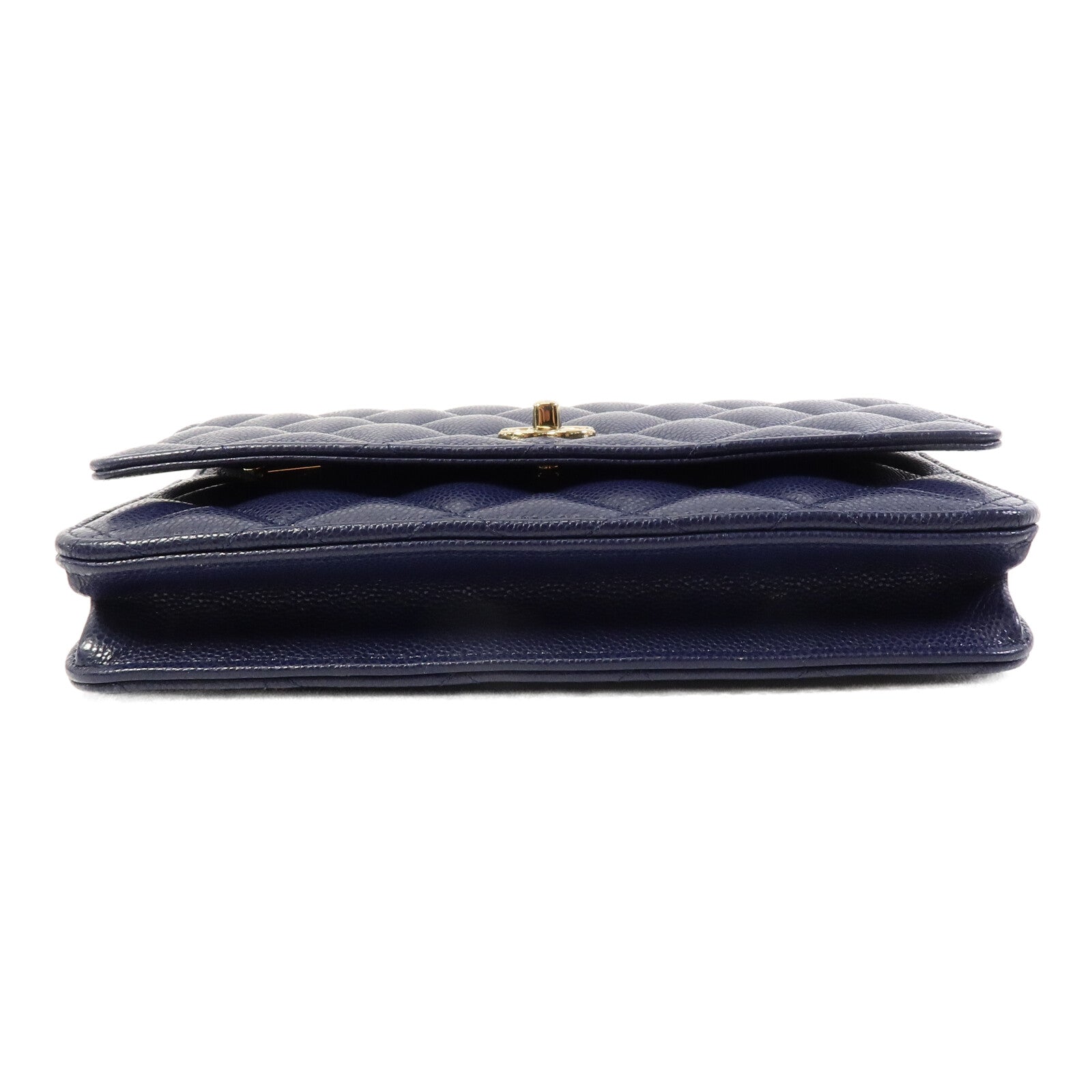 CHANEL 牛皮皮革WOC Wallet On Chain鏈帶肩背袋