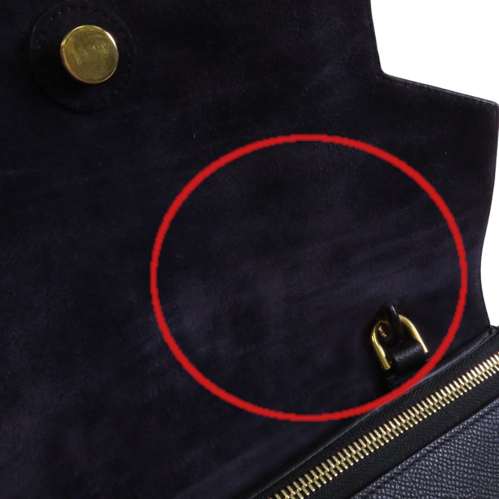 CELINE 牛皮皮革Mini Belt Bag金扣手挽肩背兩用袋