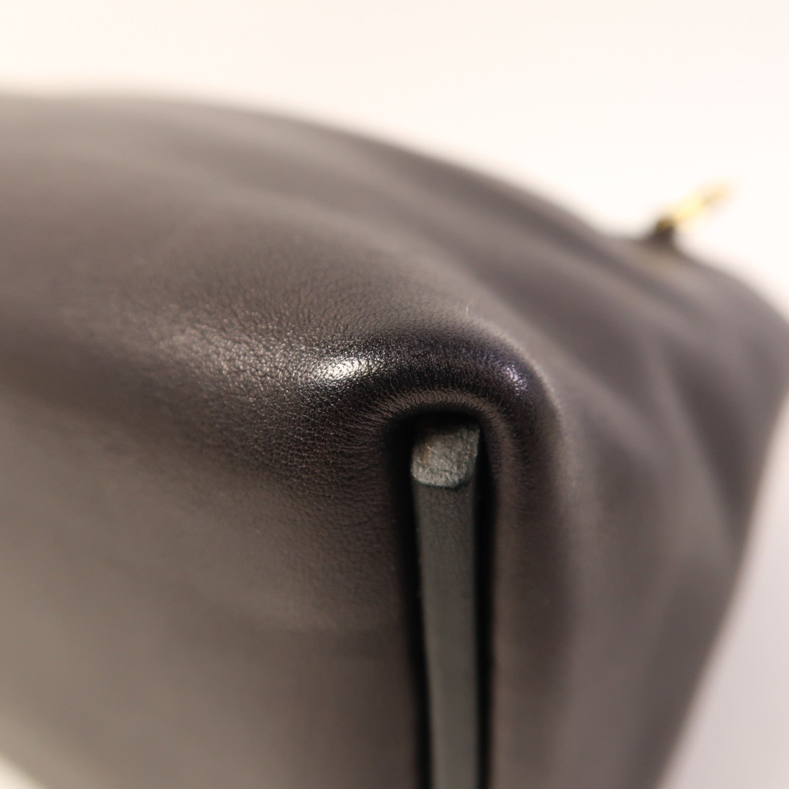 HERMES Veau Volupto/Swift皮革24/24 Mini金扣手挽肩背兩用袋