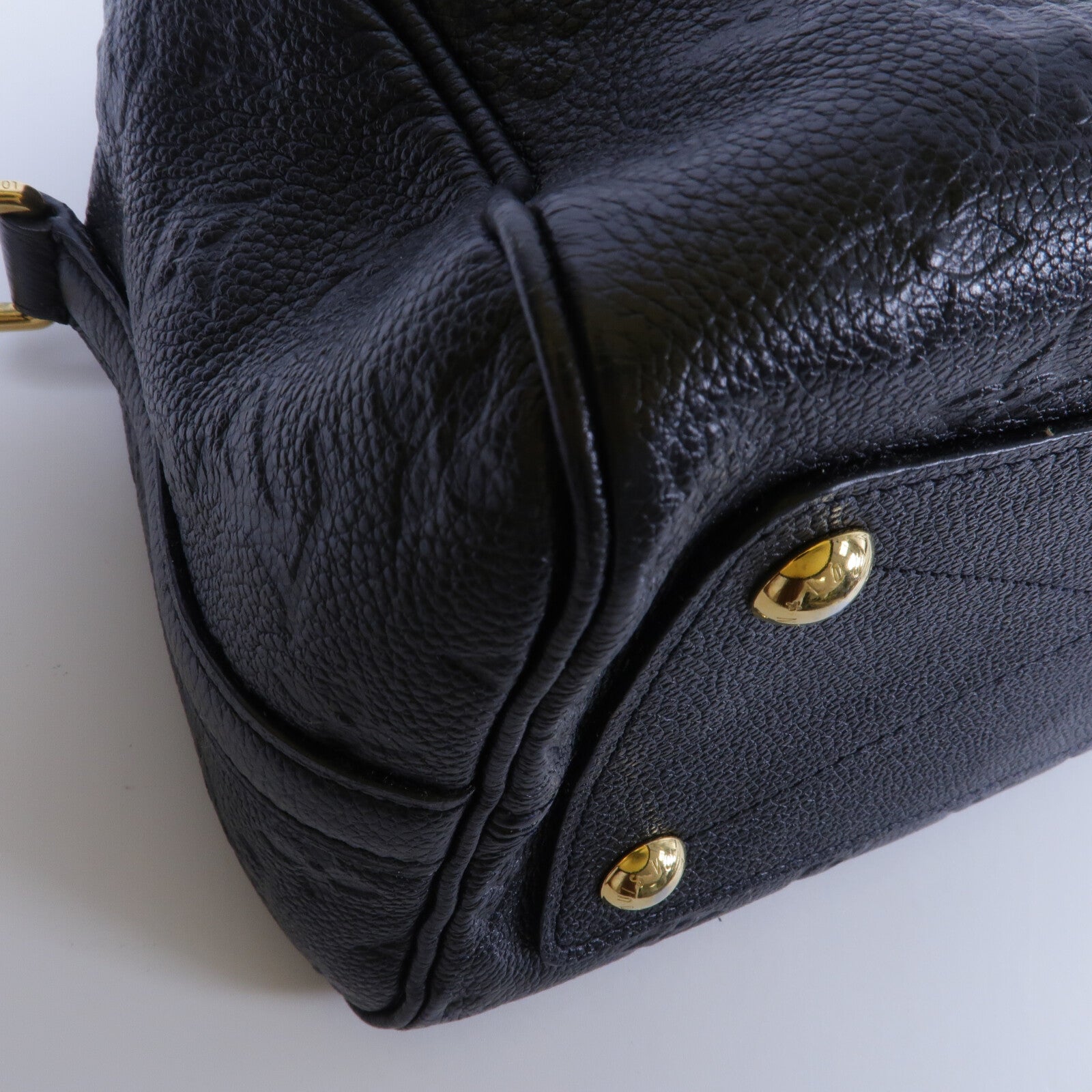 LOUIS VUITTON Monogram Empreinte Speedy Bandouliere 25手挽肩背兩用袋