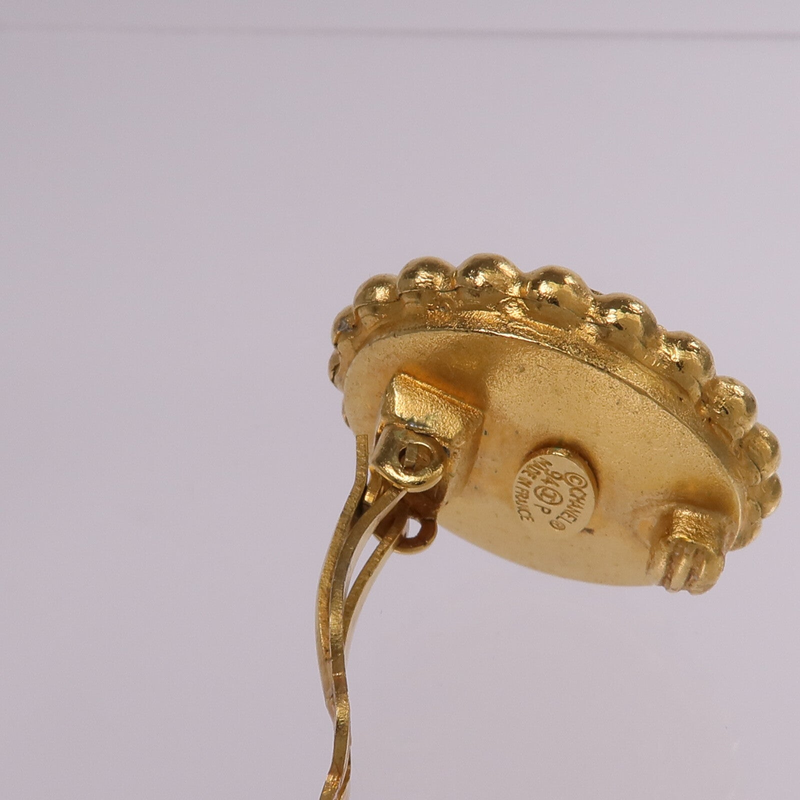 CHANEL 金屬Earrings金扣耳環