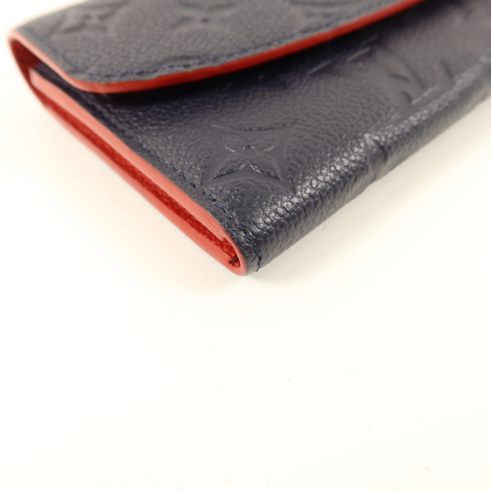 LOUIS VUITTON Monogram Empreinte Blooming Flower Wallet金扣長錢包