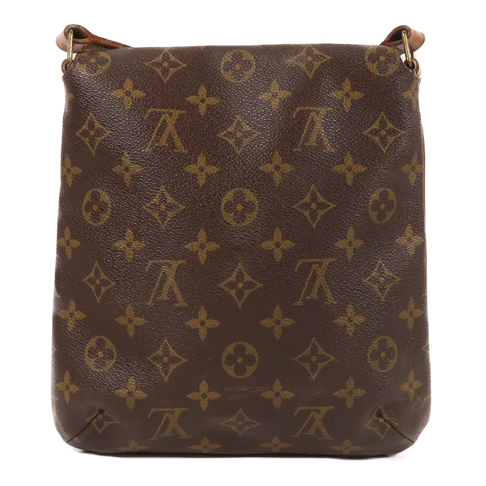 LOUIS VUITTON LV GHW Musette Salsa Shoulder Bag M51258 Monogram Brown