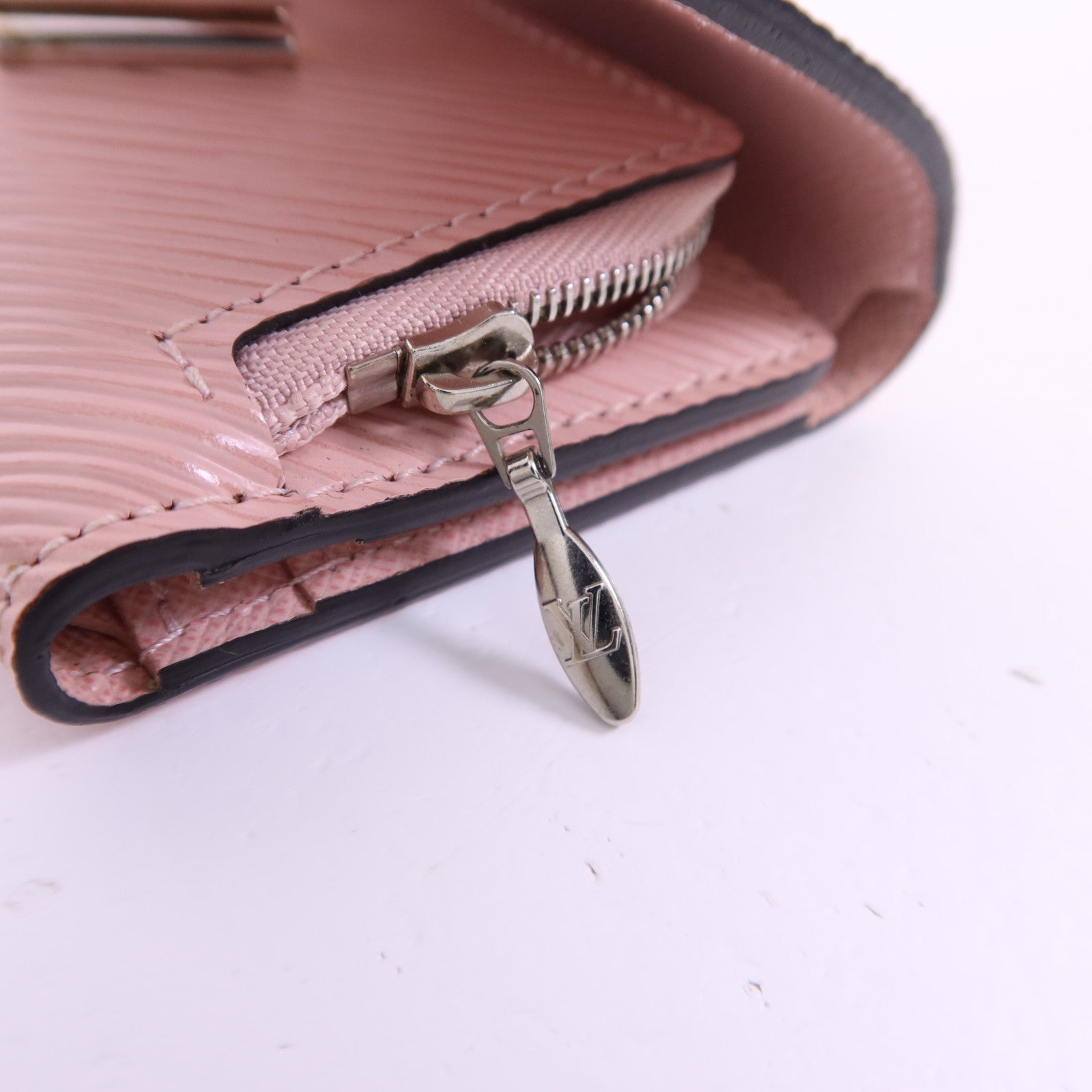 LOUIS VUITTON 【激減優惠】Epi Twist Compact XS Wallet銀扣錢包