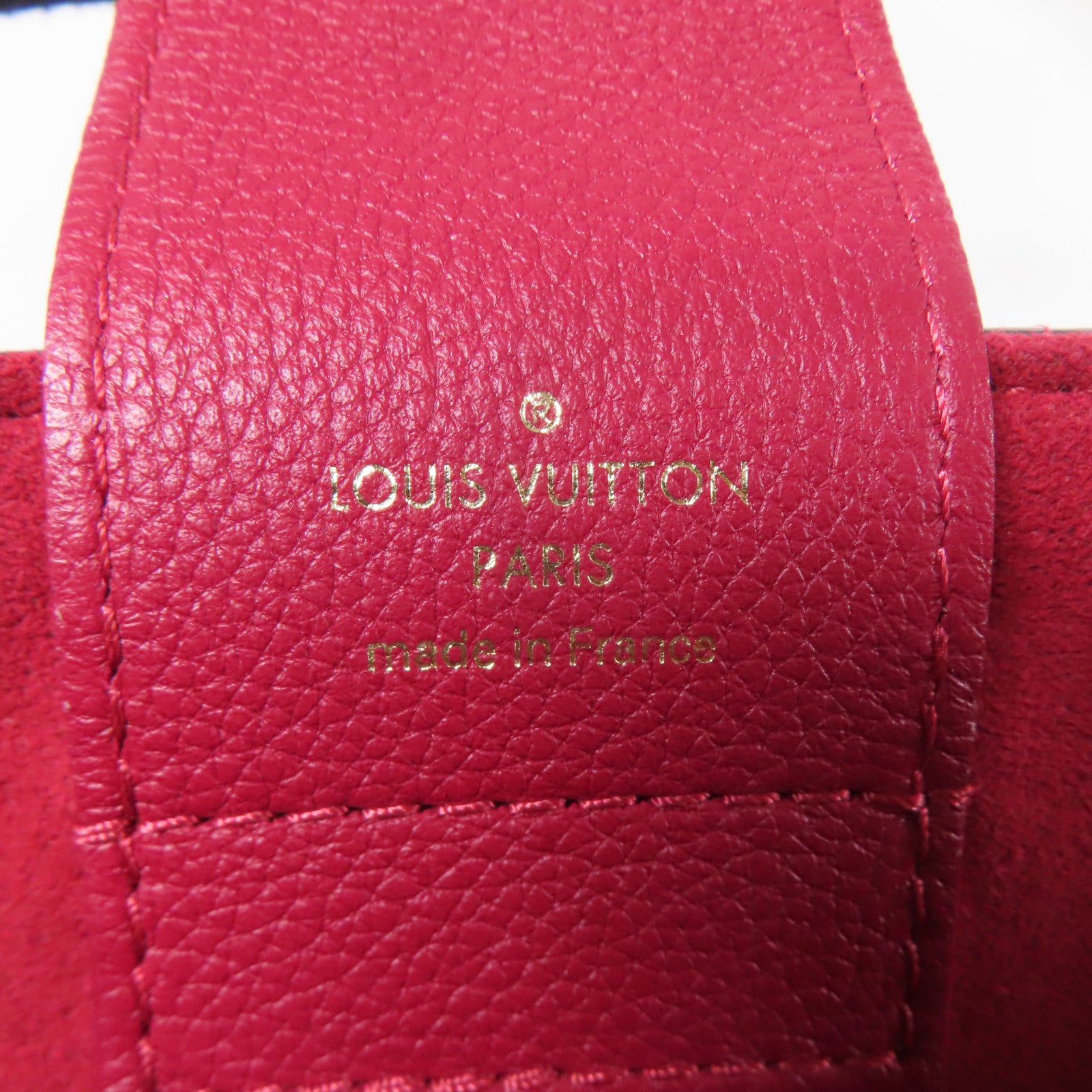 LOUIS VUITTON LV GHW Rivierside 2way Shoulder Bag M40052 Damier Brown/Red