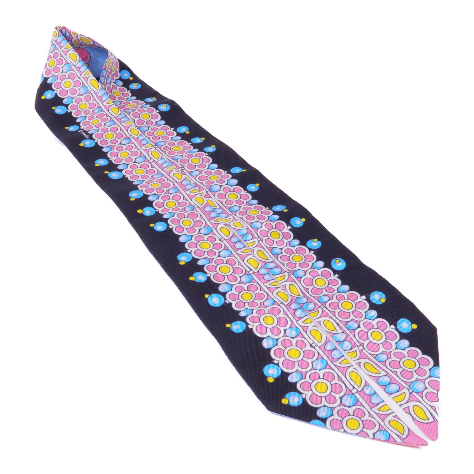 HERMES 絲質Twilly絲巾