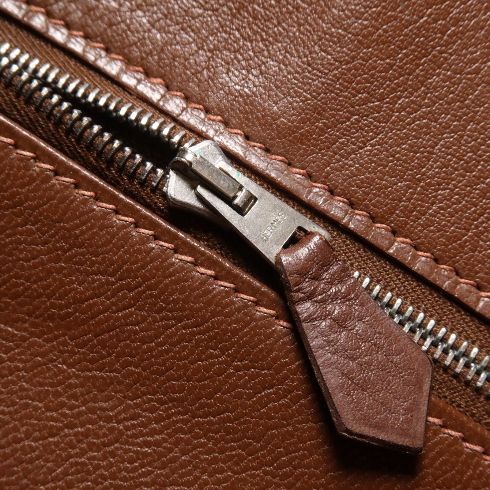 HERMES Togo皮革Birkin 30手挽袋Noisette