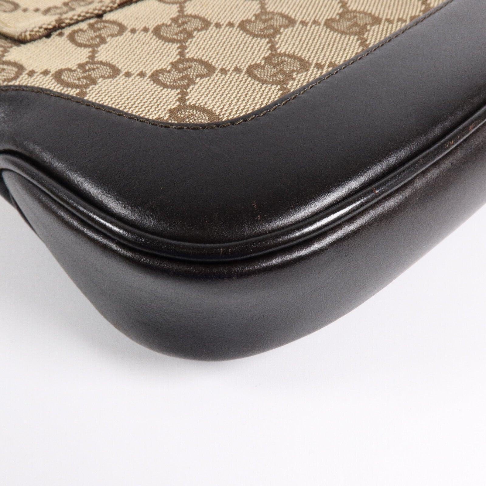 GUCCI 帆布/皮革Shoulder Bag肩背袋