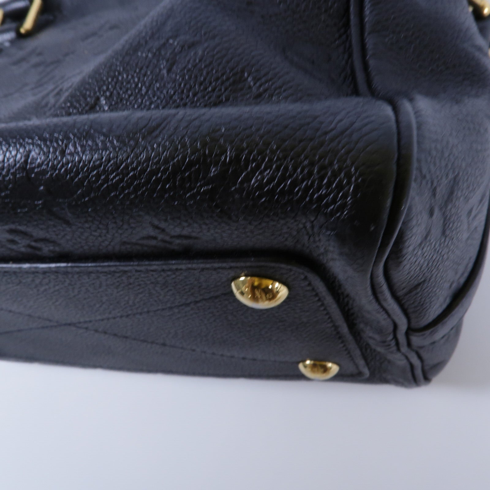 LOUIS VUITTON Monogram Empreinte Speedy Bandouliere 25手挽肩背兩用袋