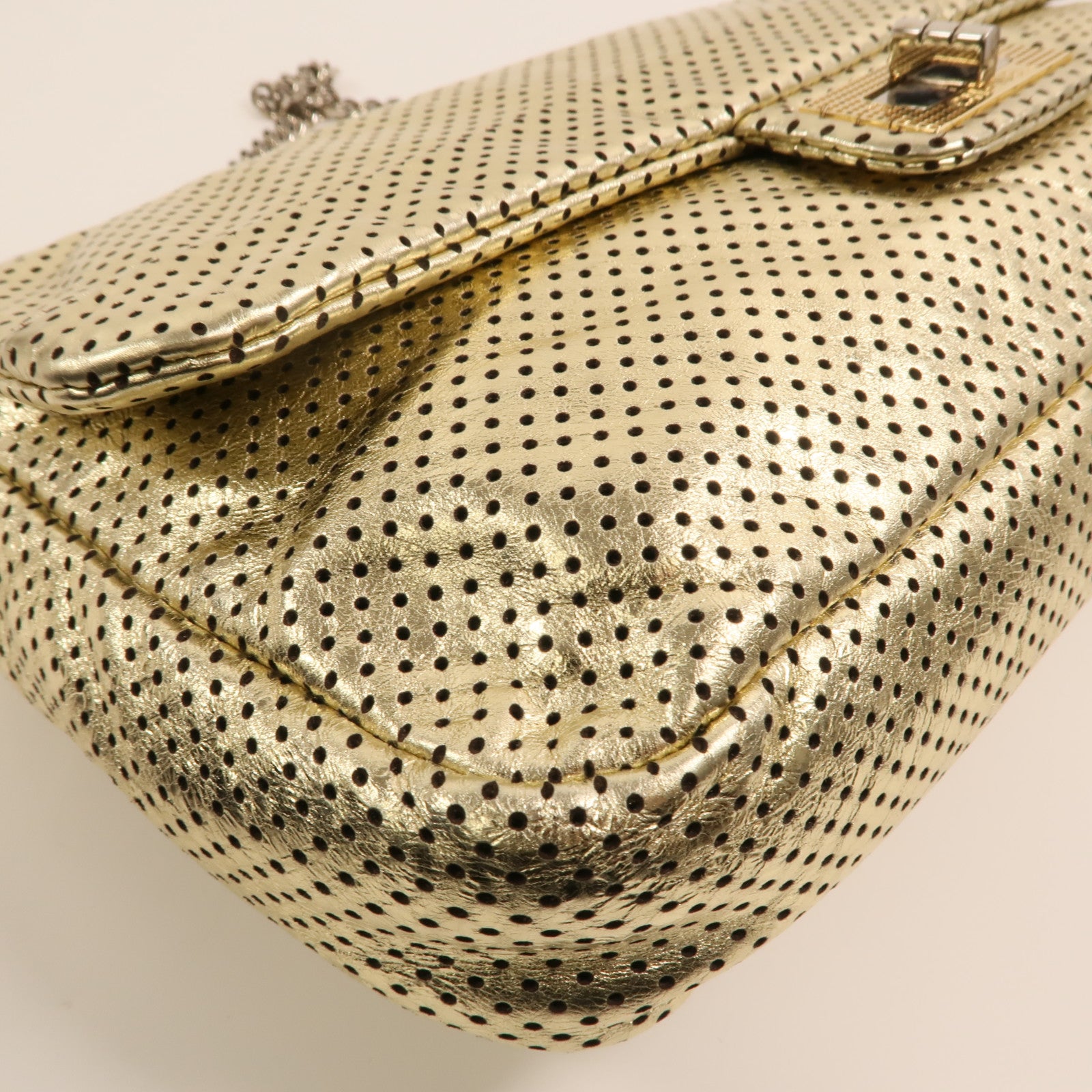 CHANEL 牛皮皮革Shoulder Bag鏈帶肩背袋