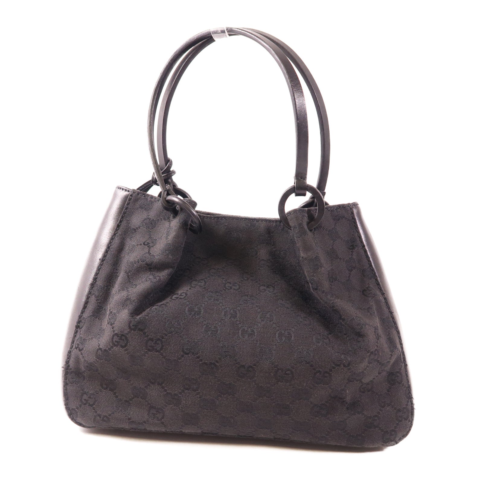 GUCCI GG Shoulder Bag 101919 GG canvas Black