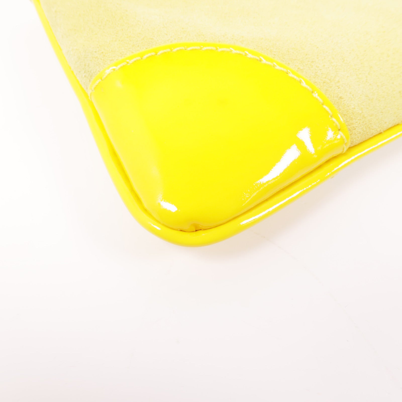 CHANEL 麂皮皮革Clutch Bag金扣手拿包