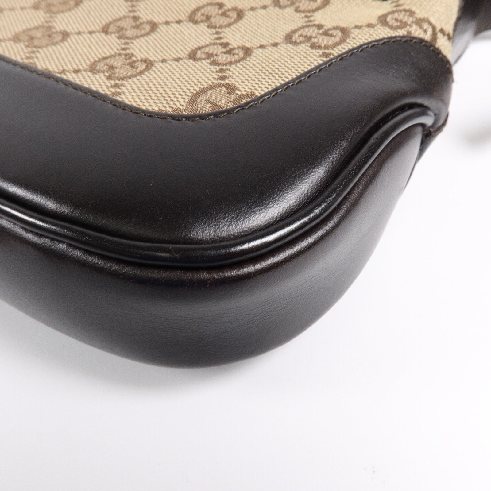 GUCCI 帆布/皮革Shoulder Bag肩背袋