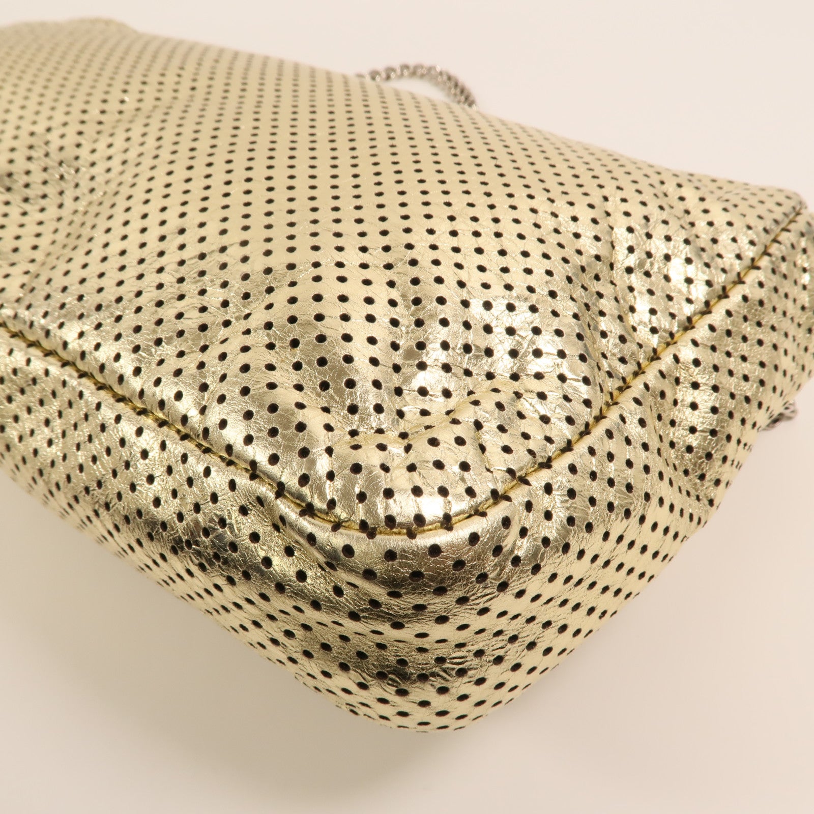 CHANEL 牛皮皮革Shoulder Bag鏈帶肩背袋