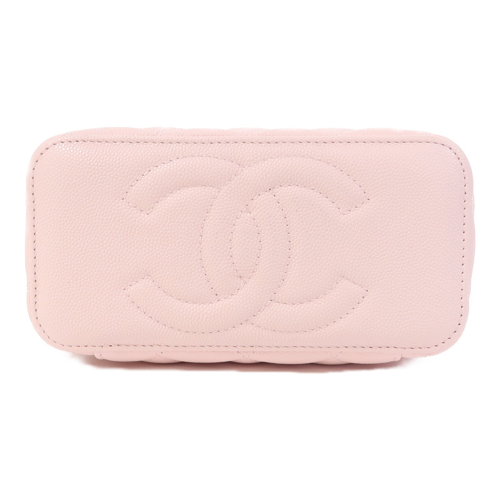 CHANEL 【激減優惠】菱格牛皮皮革Chain Shoulder金扣鏈帶肩背袋粉紅色