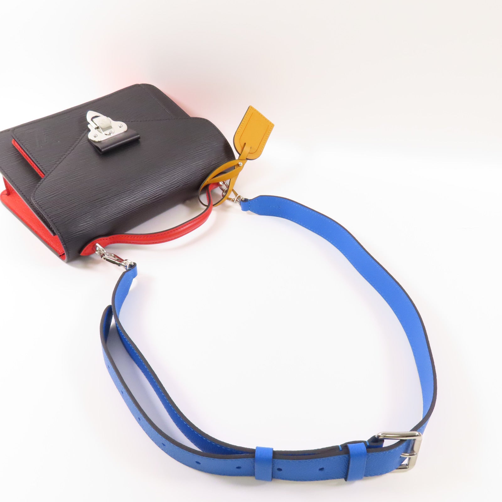 LOUIS VUITTON Epi Noe Monceau銀扣手挽肩背兩用袋