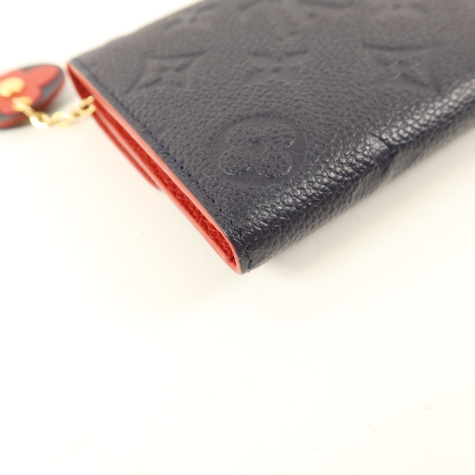 LOUIS VUITTON Monogram Empreinte Blooming Flower Wallet金扣長錢包