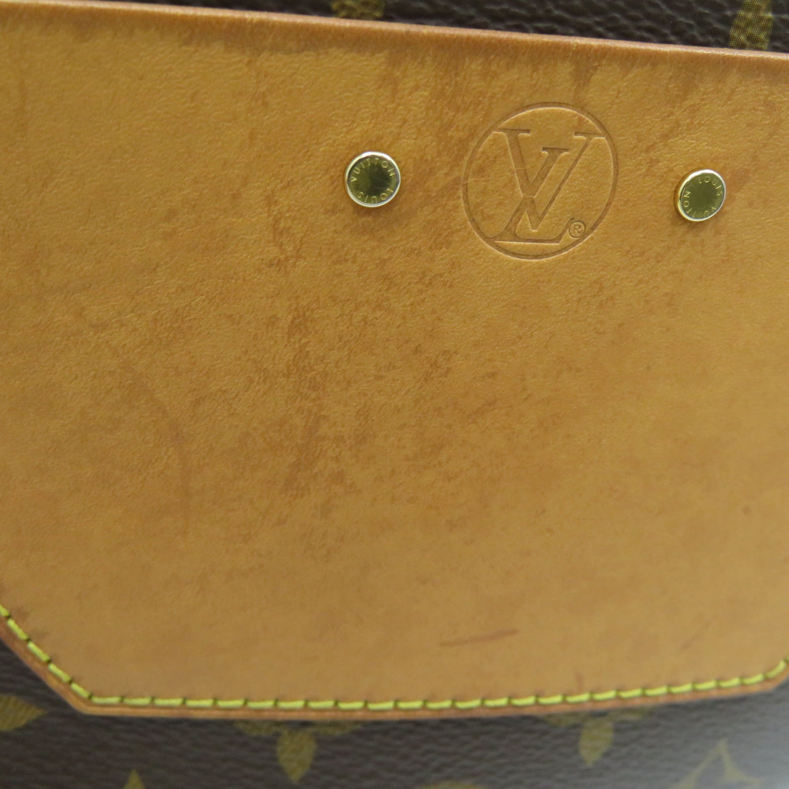 LOUIS VUITTON 【激減優惠】Monogram Boite Chapeau Souple MM金扣肩背袋啡色