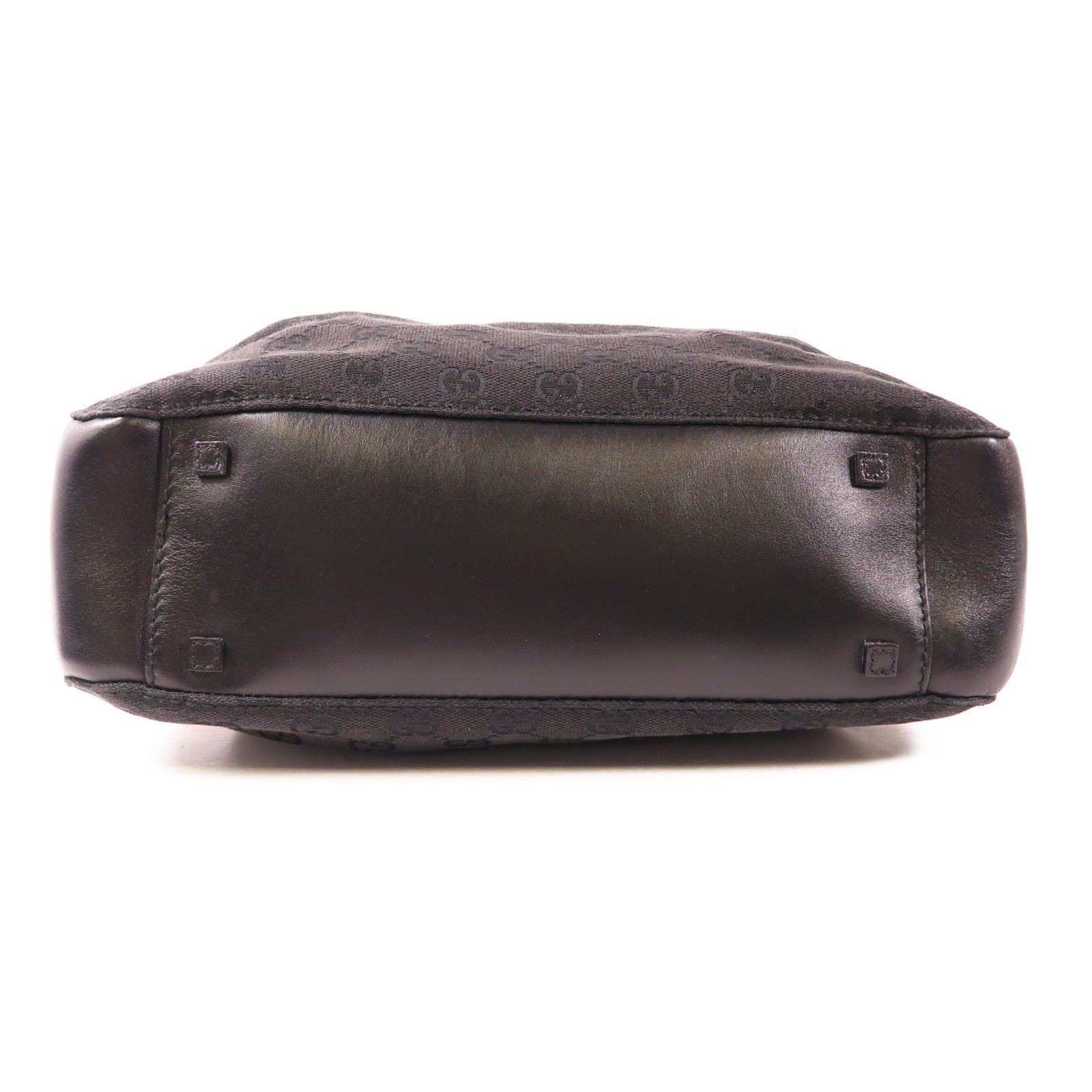 GUCCI GG Shoulder Bag 101919 GG canvas Black