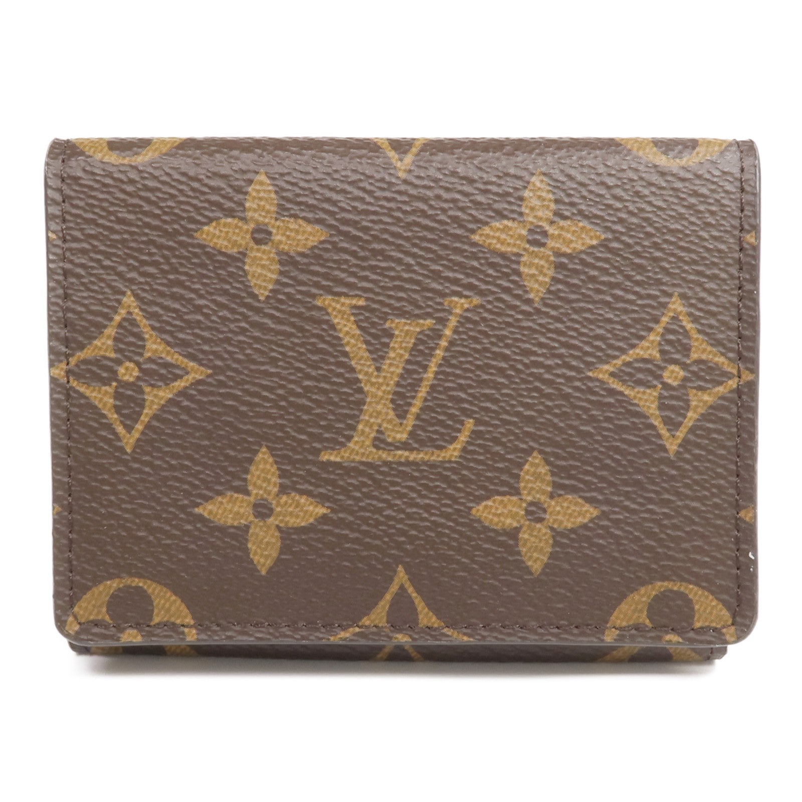 LOUIS VUITTON Monogram Enveloppe Carte De Visite金扣卡片套